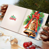 12 Pieces Diamond Painting Christmas Cards, including envelopes, Round stones, for Festive Home Decor and Holiday Gifting