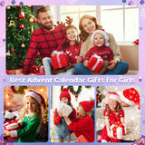 Luxury Jewelry Advent Calendar 2026, 24 Compartments with 2 Bracelets and 22 Charms, DIY Charm Bracelet, Christmas Decoration, 24 Days Countdown In Australia - Darrahopens