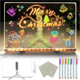 Drawing projector, Drawing machine for children, LED illuminated acrylic message board, LED drawing pad for children, Notepad 30x20CM In Australia - Darrahopens