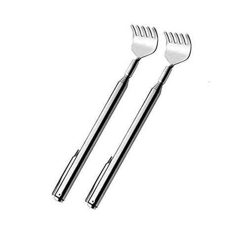 Professional Telescopic Back Scratcher Stainless Steel Massager Extendable Pen Shape Body Massager