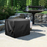 Universal Generator Cover for 5500-15000 Watt Waterproof Heavy Duty 600D Oxford Fabric Covers Black 26"x20"x20"(LxWxH)