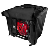 Universal Generator Cover for 5500-15000 Watt Waterproof Heavy Duty 600D Oxford Fabric Covers Black 26"x20"x20"(LxWxH)