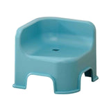 Wzzjkit Bathroom Small Stool Plastic Stool Children's Stool Home Stepping Non Slip Thickened Plastic Stool Baby Low Stool Bathing Stool Blue