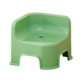 Wzzjkit Bathroom Small Stool Plastic Stool Children's Stool Home Stepping Non Slip Thickened Plastic Stool Baby Low Stool Bathing Stool Green