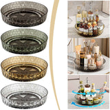 Xuniizn Multipurpose Lazy Susan Organizer - 360 Rotating Spice Rack Turntable for Kitchen Cabinet Storage & Table Top Display Coffee