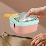 Xuniizn Bento Box Adult Lunch Box, Containers for Adults Men Women, Lunchable Food Container with Utensils, Sauce Jar, Muffin Liners, Microwave & Dishwasher Safe Pink#1