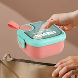 Xuniizn Bento Box Adult Lunch Box, Containers for Adults Men Women, Lunchable Food Container with Utensils, Sauce Jar, Muffin Liners, Microwave & Dishwasher Safe Pink#2