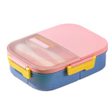 Xuniizn Bento Box Adult Lunch Box, Containers for Adults Men Women, Lunchable Food Container with Utensils, Sauce Jar, Muffin Liners, Microwave & Dishwasher Safe Pink#4