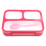 Xuniizn Bento Box Adult Lunch Box, Containers for Adults Men Women, Lunchable Food Container with Utensils, Sauce Jar, Muffin Liners, Microwave & Dishwasher Safe Red