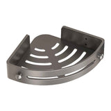 Tyidzon Bathroom Corner Shelf Gray Wall Mounted Corner Shower Caddy Kitchen Corner Shelves No Drill Shower Organizer Gray