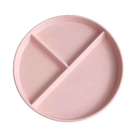 JWDX Tableware Clearance, Wheat Plates for Adults Reusable Dinnerware Set Kids Divided Plate Bariatric Plastic Salad Lunch Tray Microwave and Dishwasher PKA