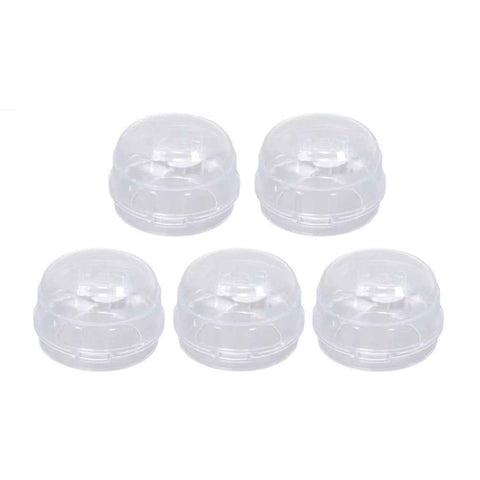 JWDX Closure Bags and Lids and Boxes Clearance, 5 Pack Stove Knob Covers for Child 2025 Knob Covers Child Stove Knob Covers with Adhesive Oven Knob Covers for Kids and From Turning on Stove Clear