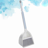 JWDX Cleaning Brush Clearance, Small and Dustpan Set Broomstick and Dust Pan Combo for Home Kitchen Room Kids Housework Cleaning Craft (White) As shown