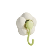 Clearance! JWDX Hooks, Traceless Hook, Sunflower Shaped Suction Cup Hooks for Hanging Without Drilling Leaving No Marks. Strong Vacuum Suction Hooks for Kitchen Living Room and Bathroom. Z4-Green
