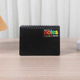 JWDX Hot Clearance! Notebooks Wirebound College Ruled Note Books Colored Lined Paper Perforated Notepad Memo Books Poly Cover Journaling Notebook 100 Sheets, 1 Notebook Notebook 100 Sheets Black