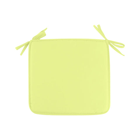 Clearance! JWDX Cushion, Dining Chair Cushion, Clearance Square Strap Garden Chair Pads Seat Cushion for Outdoor Bistros Stool Patio Dining Room Yellow