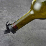 JWDX Wine Stopper Clearance! Red Wine Stopper Pumping Fresh Keeping Stopper Manually Press Down Wine Bottle Stopper Champagne Stopper Wine Vacuum Wine Stopper, Include 1X Wine Bottle Stopper Black