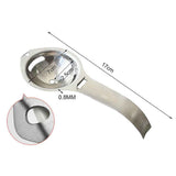 JWDX Bakeware Clearance! Kitchen Silver Egg Yolk Steel Tool Separator White Stainless Gadget Cooking Kitchen，Dining & Bar, Kitchen Fork Promotion Include 1X Egg White Separator Silver