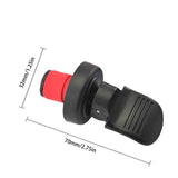 JWDX Wine Stopper Clearance! Wine Bottle Stopper Bar Hand Press Sealing Stop Cap Beers Cork Plug Seal Lids Suction Fresh Keeping Stopper Manually Press Down, Include 2Pcs Black Creative Wine Stoppers Black