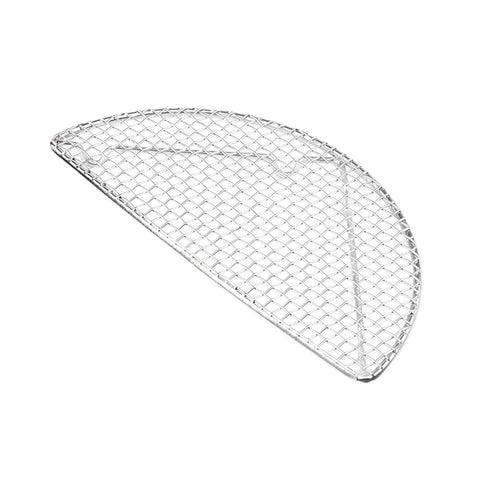 JWDX Barbecue Grill Clearance! Outdoor Home Cooking Stainless Steel Barbecue Rectangular Semicircular Multi Shape Multi Size Storage Barbecue Net, Tempura Fried Food Net Rack Japanese Cuisine S6-B