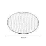 JWDX Barbecue Grill Clearance! Outdoor Home Cooking Stainless Steel Barbecue Rectangular Semicircular Multi Shape Multi Size Storage Barbecue Net, Tempura Fried Food Net Rack Japanese Cuisine S6-C