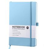 JWDX Notebook Clearance! Simple A5 Notebook Elastic Band Student Diary 96 Sheets, Lined Classic Pocket Notebook Journal Leather Hard Premium Thick Paper with Inner Pocket 3.5 W4-BU1