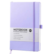 JWDX Notebook Clearance! Simple A5 Notebook Elastic Band Student Diary 96 Sheets, Lined Classic Pocket Notebook Journal Leather Hard Premium Thick Paper with Inner Pocket 3.5 W4-Purple