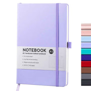 JWDX Notebook Clearance! Simple A5 Notebook Elastic Band Student Diary 96 Sheets, Lined Classic Pocket Notebook Journal Leather Hard Premium Thick Paper with Inner Pocket 3.5 W4-Purple