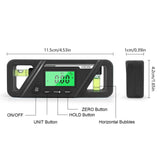 Clearance School Supplies for Teachers and Kids, Classroom Supplies! JWDX Digital Protractor Inclinometer Level Black