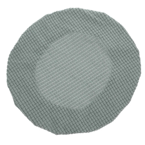 Ortofally Bar Stool Covers Stretchy Round Chair Covers Slipcover Washable Stool Cushion Elastic Bar Chair Covers Grey 1.60X1.50X1.50CM Green