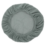Ortofally Bar Stool Covers Stretchy Round Chair Covers Slipcover Washable Stool Cushion Elastic Bar Chair Covers Grey 1.60X1.50X1.50CM Green