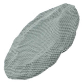 Ortofally Bar Stool Covers Stretchy Round Chair Covers Slipcover Washable Stool Cushion Elastic Bar Chair Covers Grey 1.60X1.50X1.50CM Green