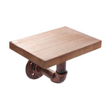 SWETRACE Hanging Shelf Wooden Material For Study 1Pcs 7.9X5.9X0.8In 20.00X15.00X2.00CM Brown