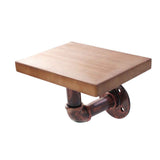 SWETRACE Hanging Shelf Wooden Material For Study 1Pcs 7.9X5.9X0.8In 20.00X15.00X2.00CM Brown