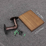 SWETRACE Hanging Shelf Wooden Material For Study 1Pcs 7.9X5.9X0.8In 20.00X15.00X2.00CM Brown
