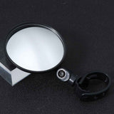 Worgeous Rearview Mirror Cycling Handlebar Mirrors Convex Handles Black