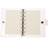 Worgeous Pink Small Notepad with PVC Material for Office Use Lightweight Compact Size 4.5 x 3 Inches