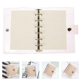 Worgeous Pink Small Notepad with PVC Material for Office Use Lightweight Compact Size 4.5 x 3 Inches