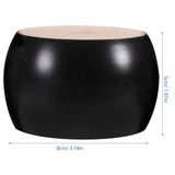 SWETRACE Furniture Feet Wood Round Bun Shape for Wooden Furniture Legs 6Pcs