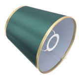 Worgeous Green Fabric Drum Lamp Shade for Table Lamps and Chandelier Perfect for Home Decoration 12 in