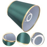 Worgeous Green Fabric Drum Lamp Shade for Table Lamps and Chandelier Perfect for Home Decoration 12 in