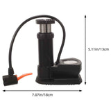SWETRACE Electric Bike Air Pump Aluminium Alloy 1Set 10.6X5.1X1.9In