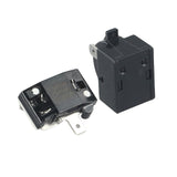 Refrigerator Ptc Starter Relay Replacement 2 Pins Compressor Overload Protector 1Pin-12Ohm+1/2Hp