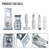 6Pack Bi-Fold Door Hardware Repair Kit For 1" To 1-3/8” Thick Doors