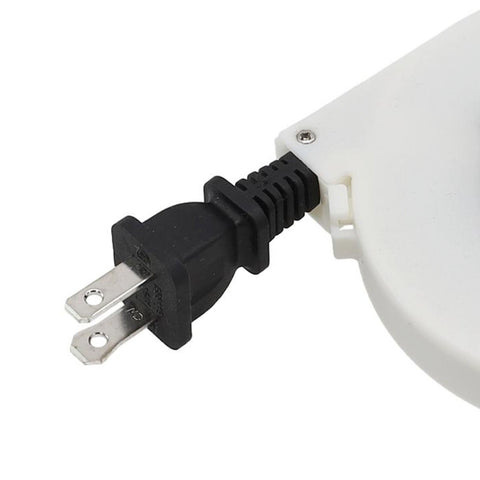 Premium Auto Retractable Power Reel Cable with Multiple Plug Options For Global Us Plug