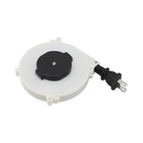 Premium Auto Retractable Power Reel Cable with Multiple Plug Options For Global Us Plug