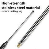 5.6M/18.4Ft Gp Telescopic Antenna For Ham Radio Shortwave Antenna For Yagi Antenna