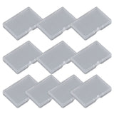 10pcs Transparent Plastic Storage Box Rectangle Box Case For Parts Tools Storage Box Jewelry Earring Display Case Bead Container 1# Smile Home 3#