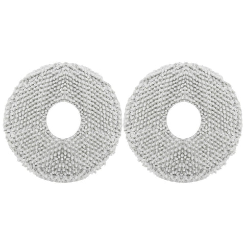 linyes 2 Pcs Mop Cloth Pads For Dream Me W10s W10s Pro Cleaning Robot Vacuum Cleaner Sweeper Spare Part Replaceable Accessories A