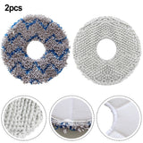 linyes 2 Pcs Mop Cloth Pads For Dream Me W10s W10s Pro Cleaning Robot Vacuum Cleaner Sweeper Spare Part Replaceable Accessories A